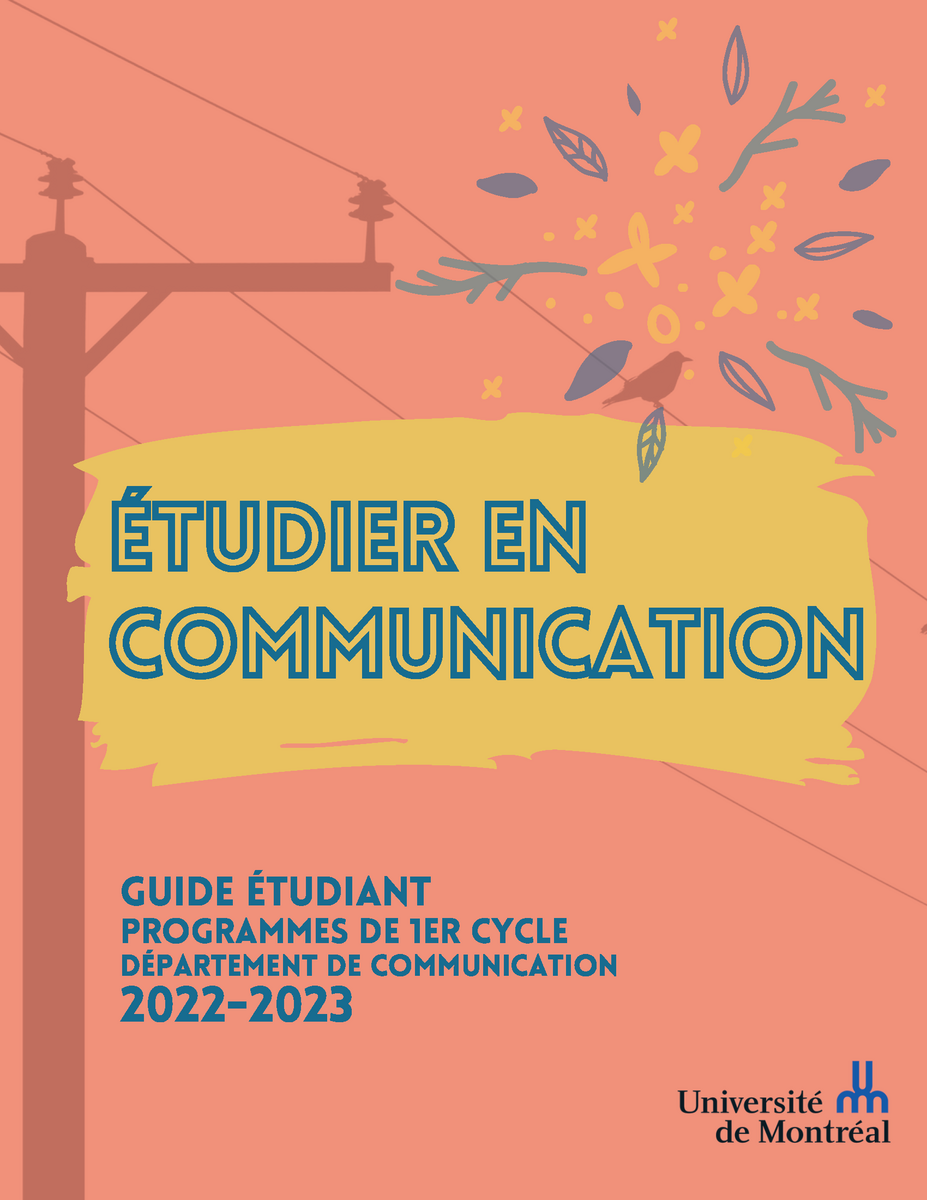 Guide étudiant: étudier en communication