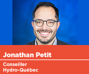 Jonathan Petit, conseiller, Hydro-Québec
