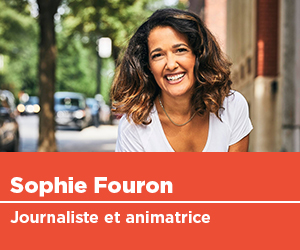 Sophie Fouron, journaliste et animatrice